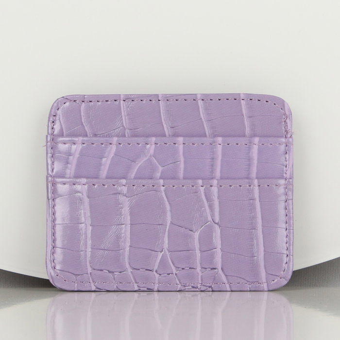 Zoozie Bags Billetera de Cuero Lila